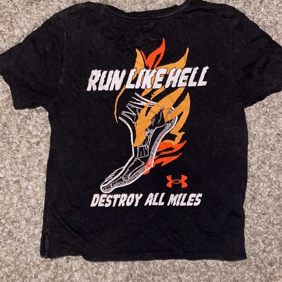 Under Armour UA Destroy All Miles Tee II T-shirt - Picture 4 of 9